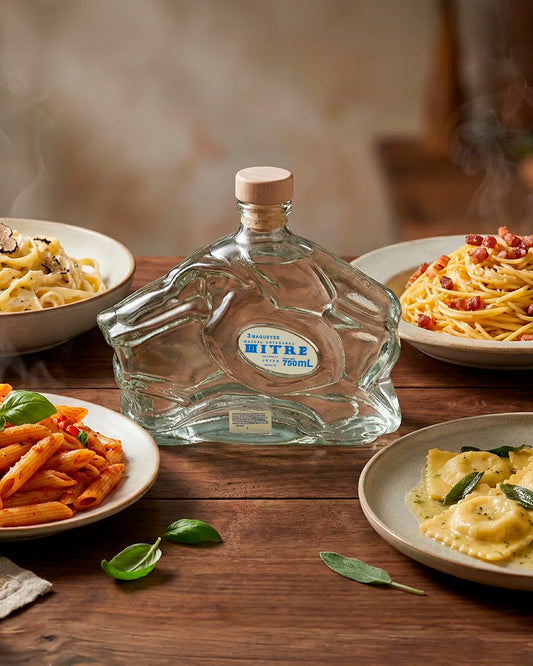 Mezcal paired with pasta dishes for a surprising culinary experience.