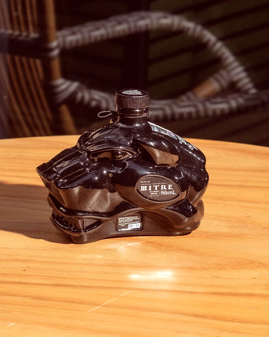 Mezcal Mitre Espadín paired with traditional Mexican cuisine.