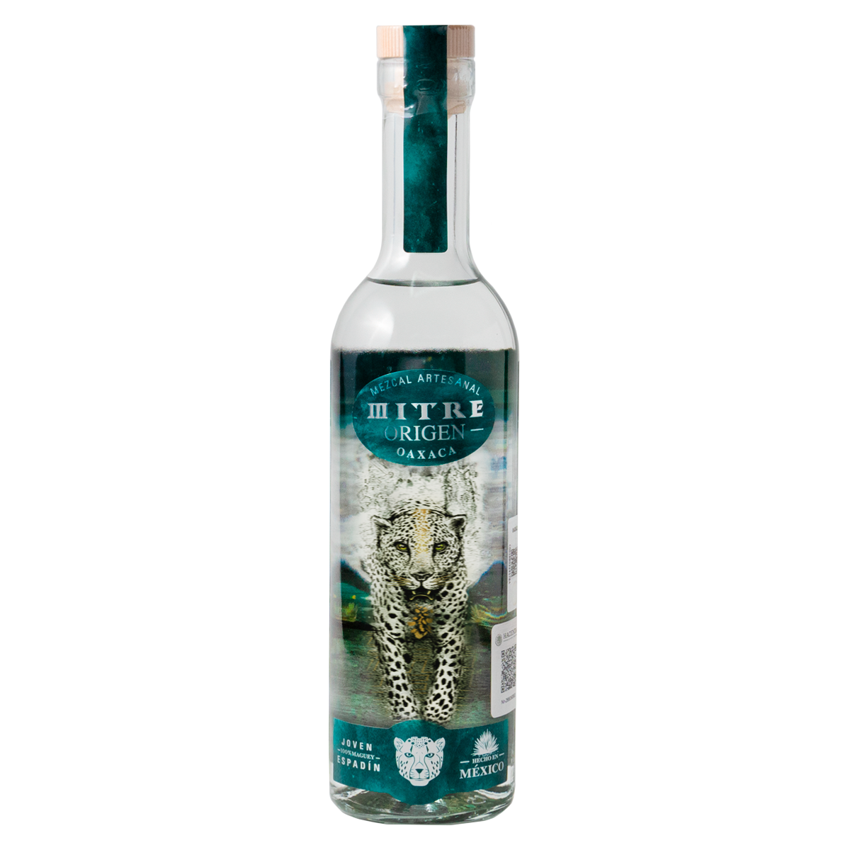 Mezcal Mitre Artisanal Origen 375 ml 100% Maguey Espadín