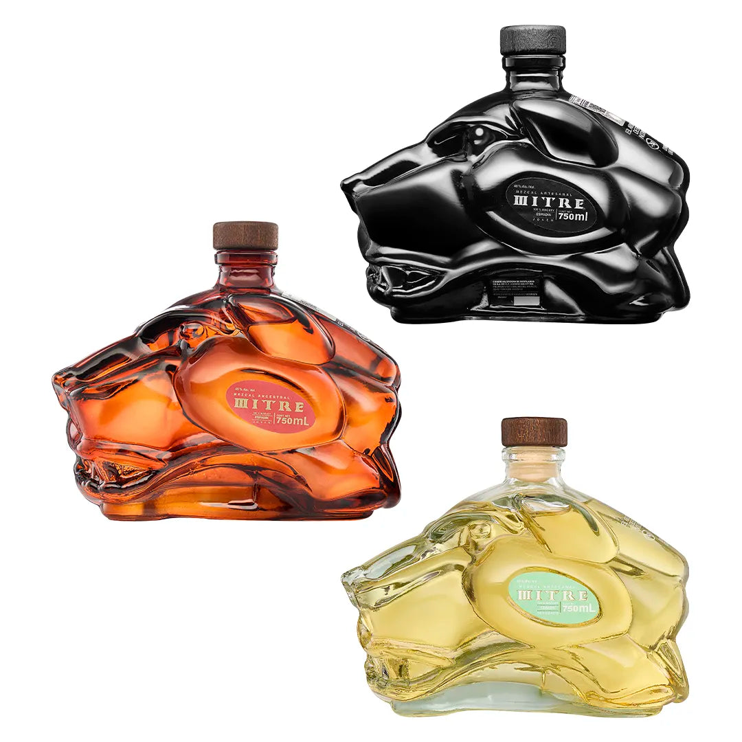Jaguar Mezcal Gift Set | Espadín, Ancestral & Reposado